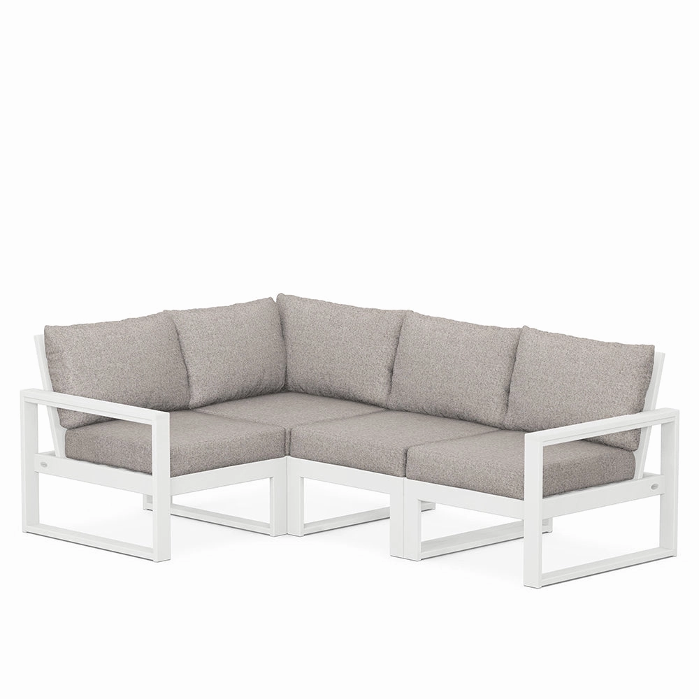 Edge 4-Piece Modular Deep Seating Set