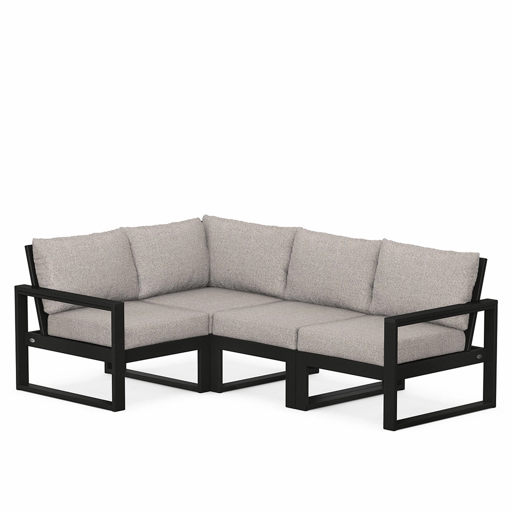 Edge 4-Piece Modular Deep Seating Set