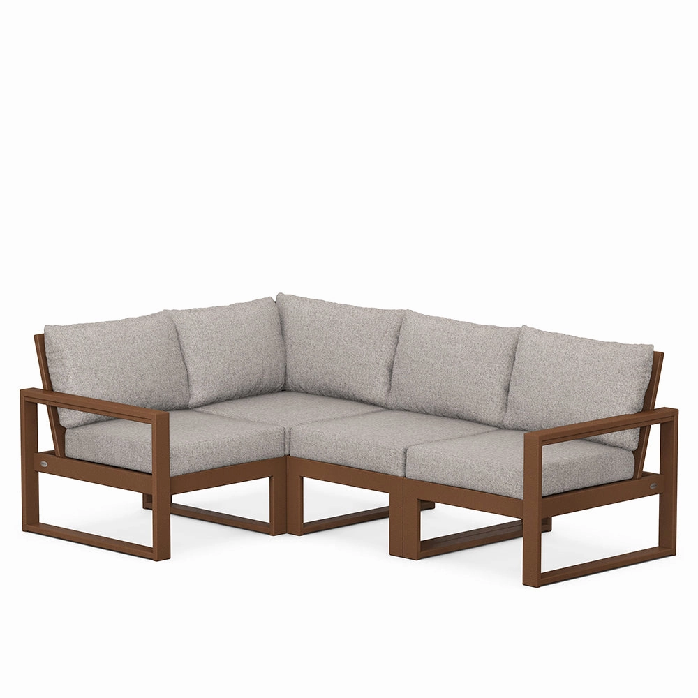 Edge 4-Piece Modular Deep Seating Set