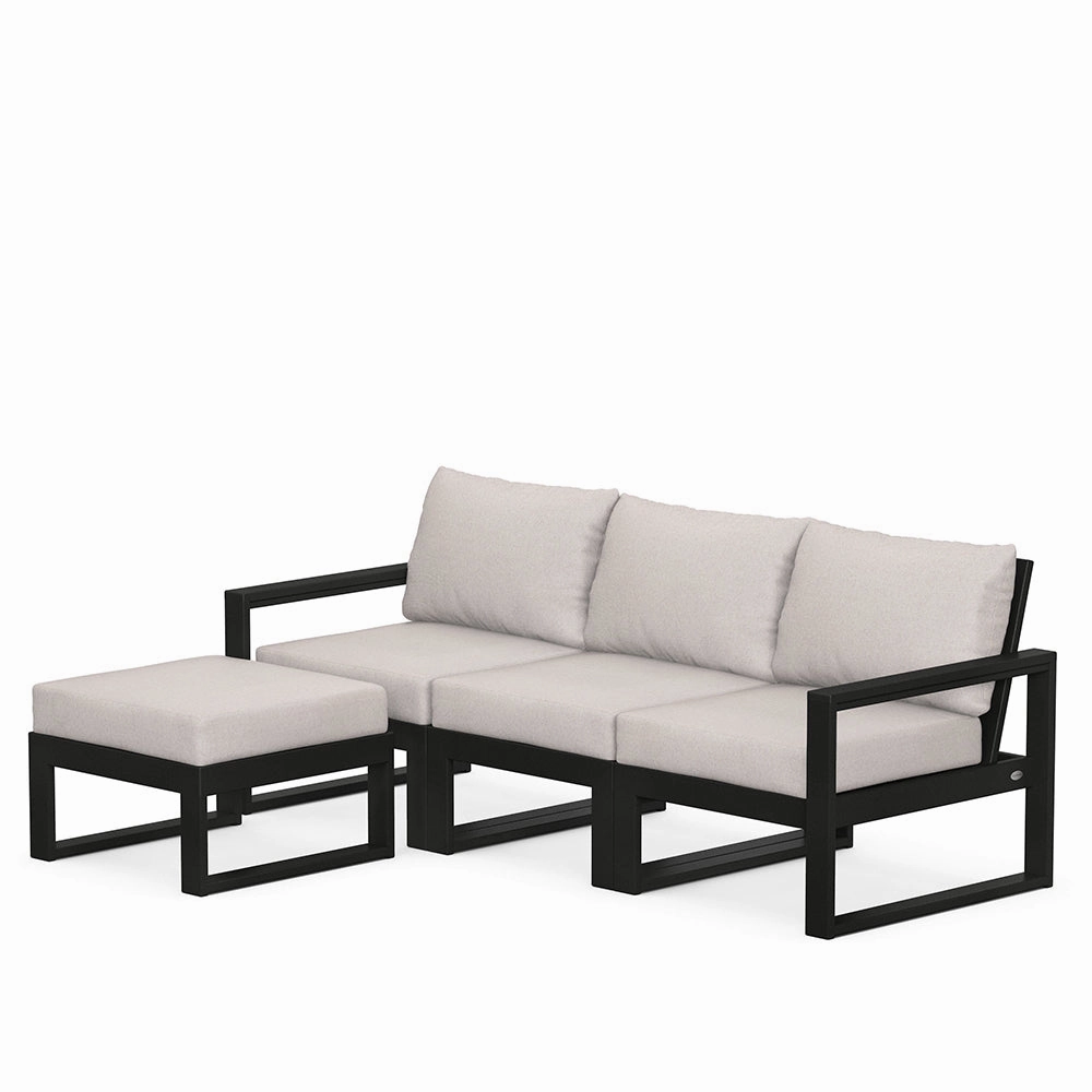 Edge 4-Piece Modular Deep Seating Set