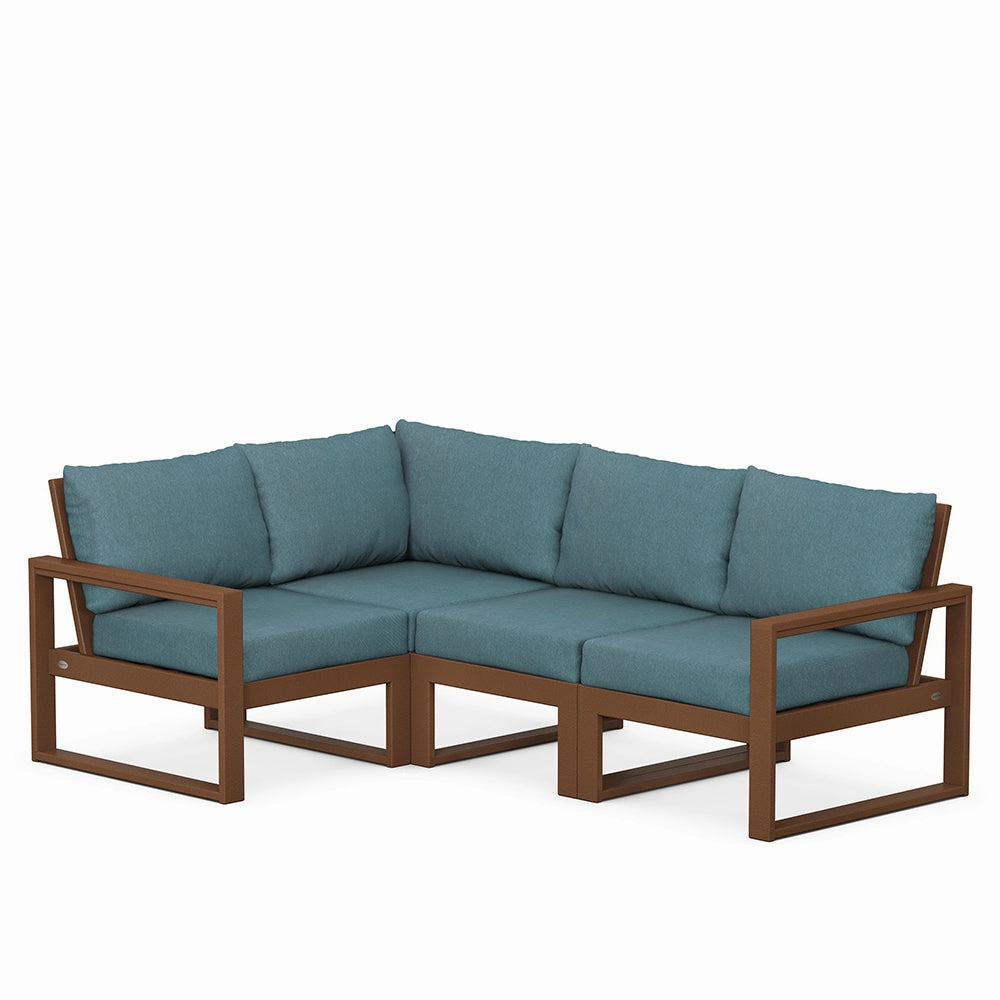 Edge 4-Piece Modular Deep Seating Set