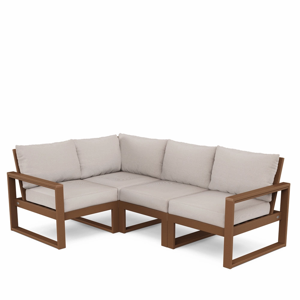 Edge 4-Piece Modular Deep Seating Set
