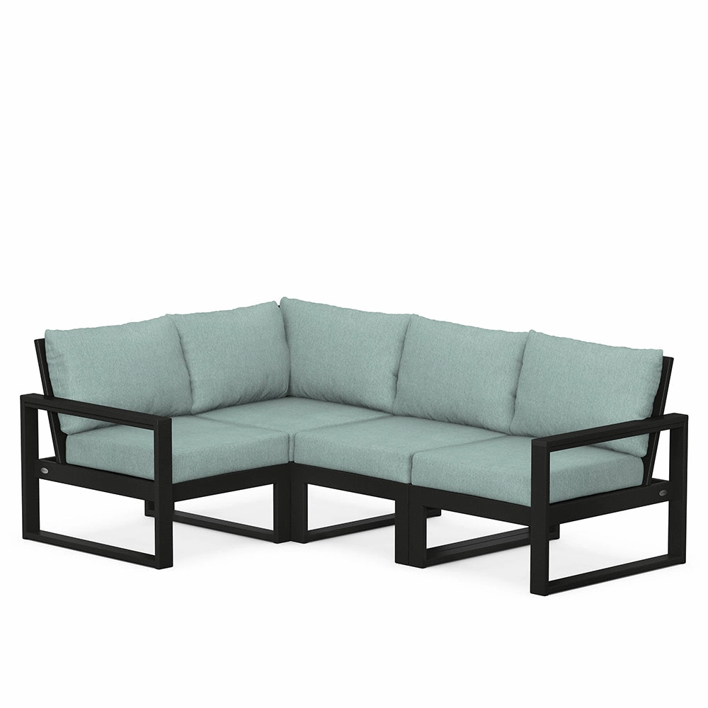 Edge 4-Piece Modular Deep Seating Set