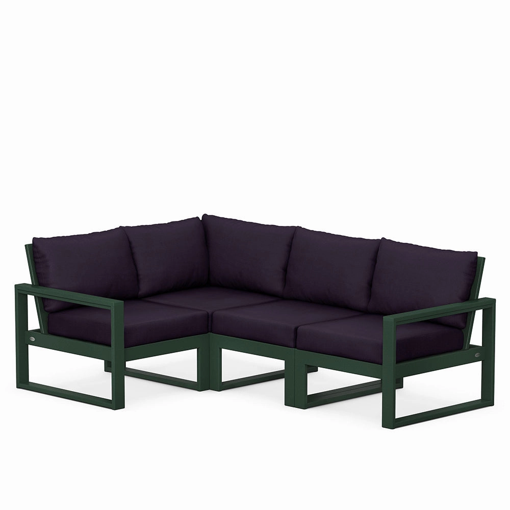 Edge 4-Piece Modular Deep Seating Set