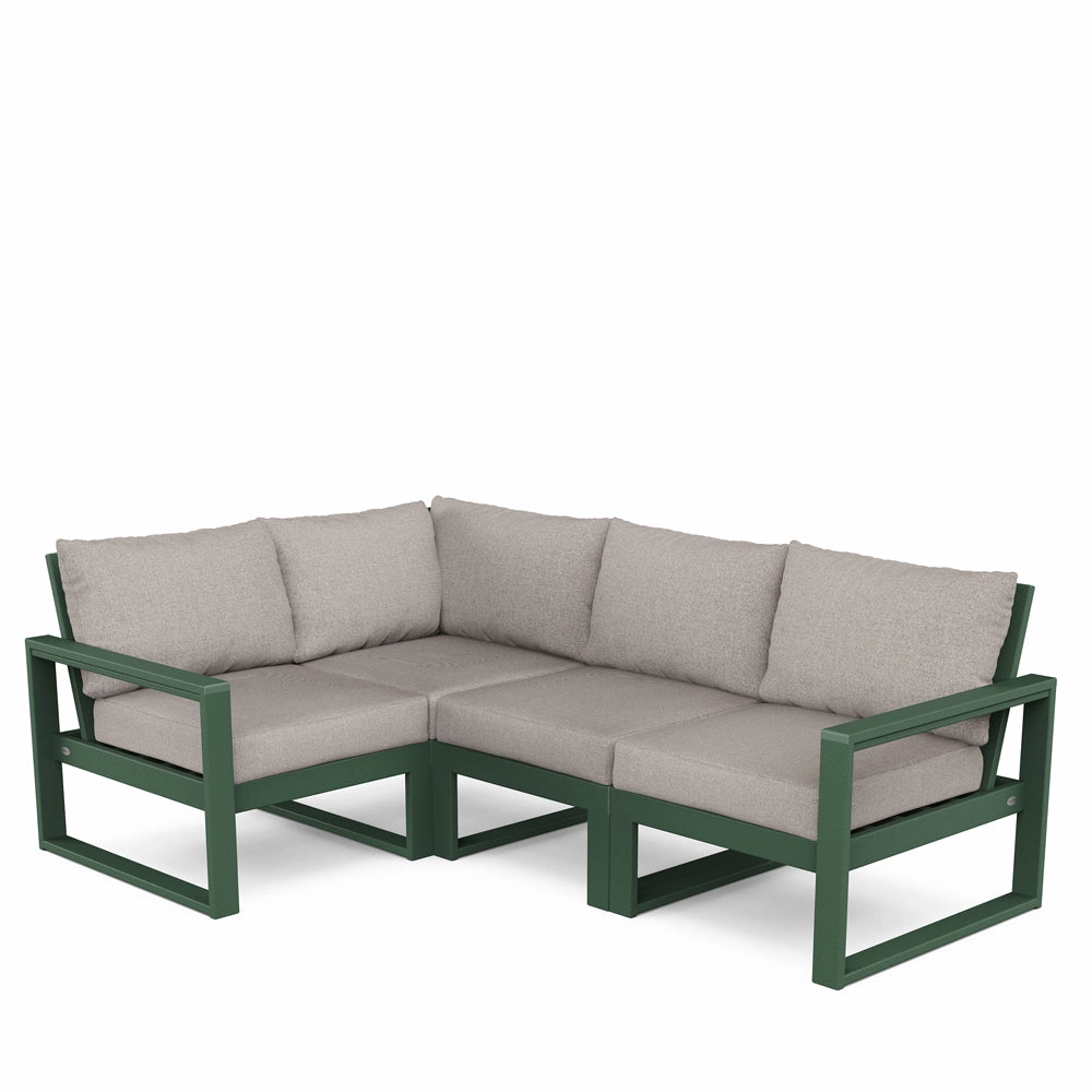 Edge 4-Piece Modular Deep Seating Set