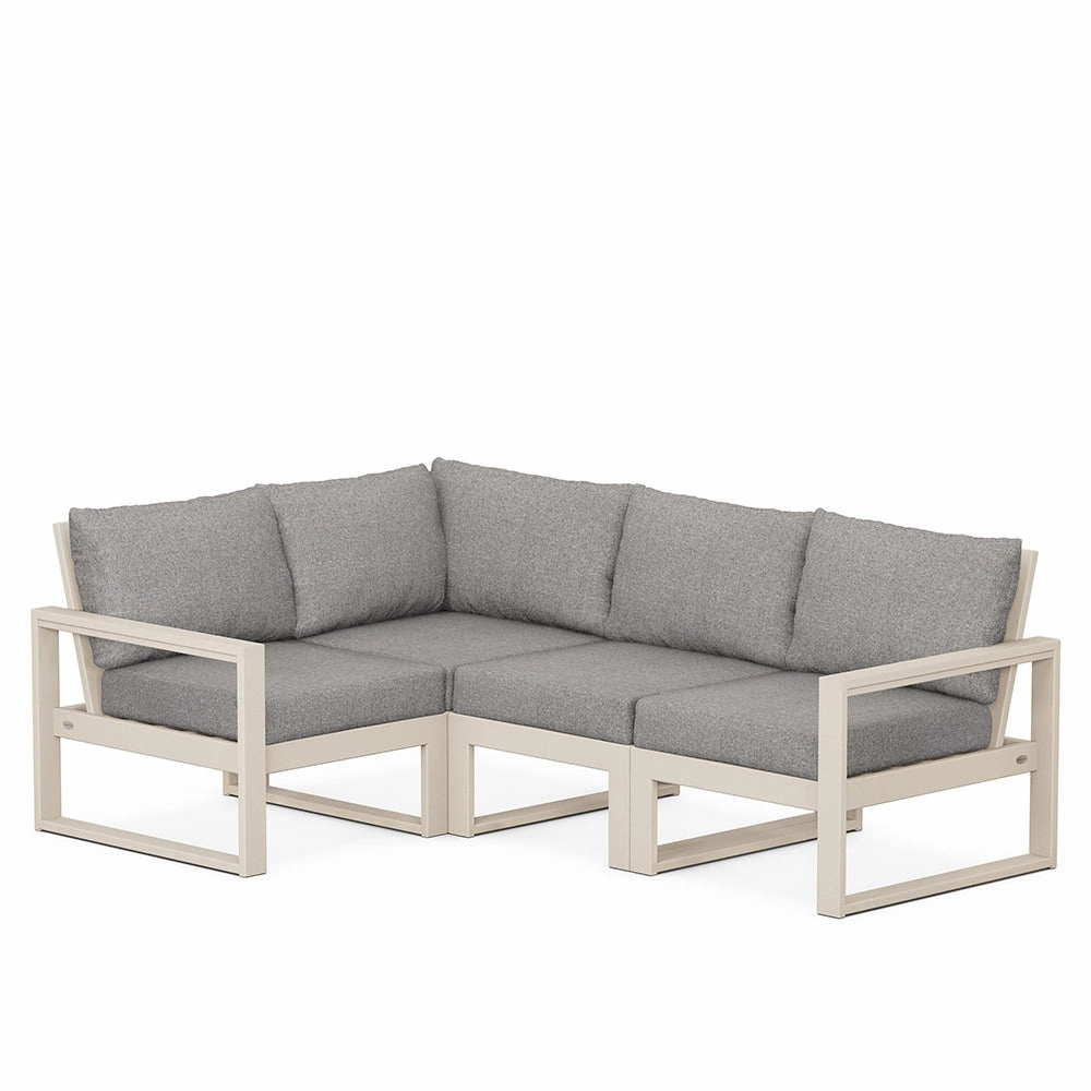 Edge 4-Piece Modular Deep Seating Set