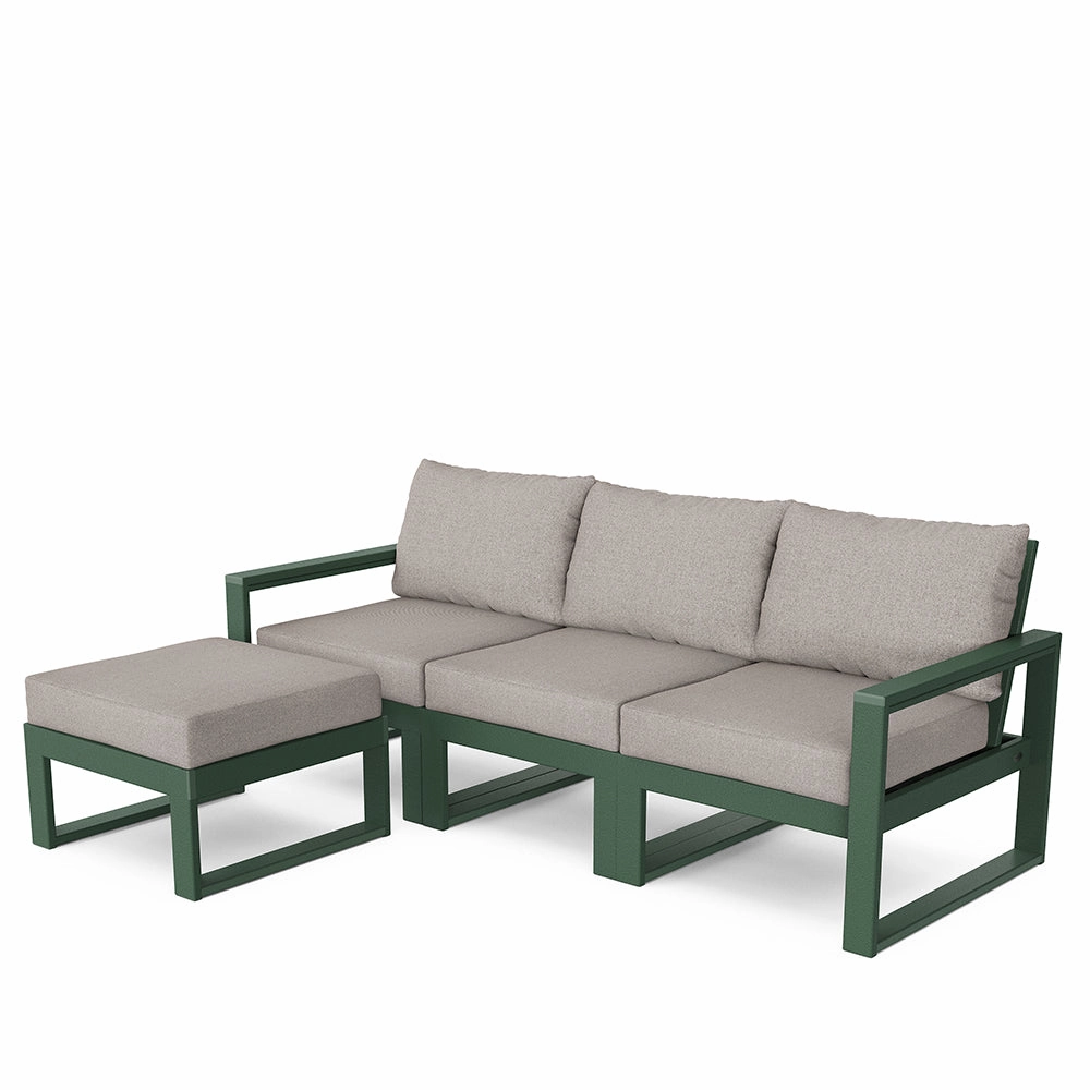 Edge 4-Piece Modular Deep Seating Set