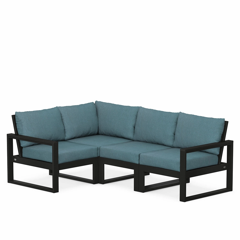 Edge 4-Piece Modular Deep Seating Set