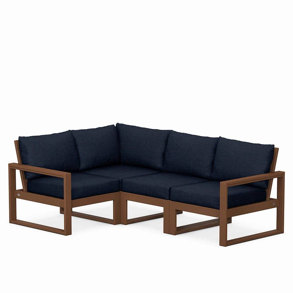 Edge 4-Piece Modular Deep Seating Set