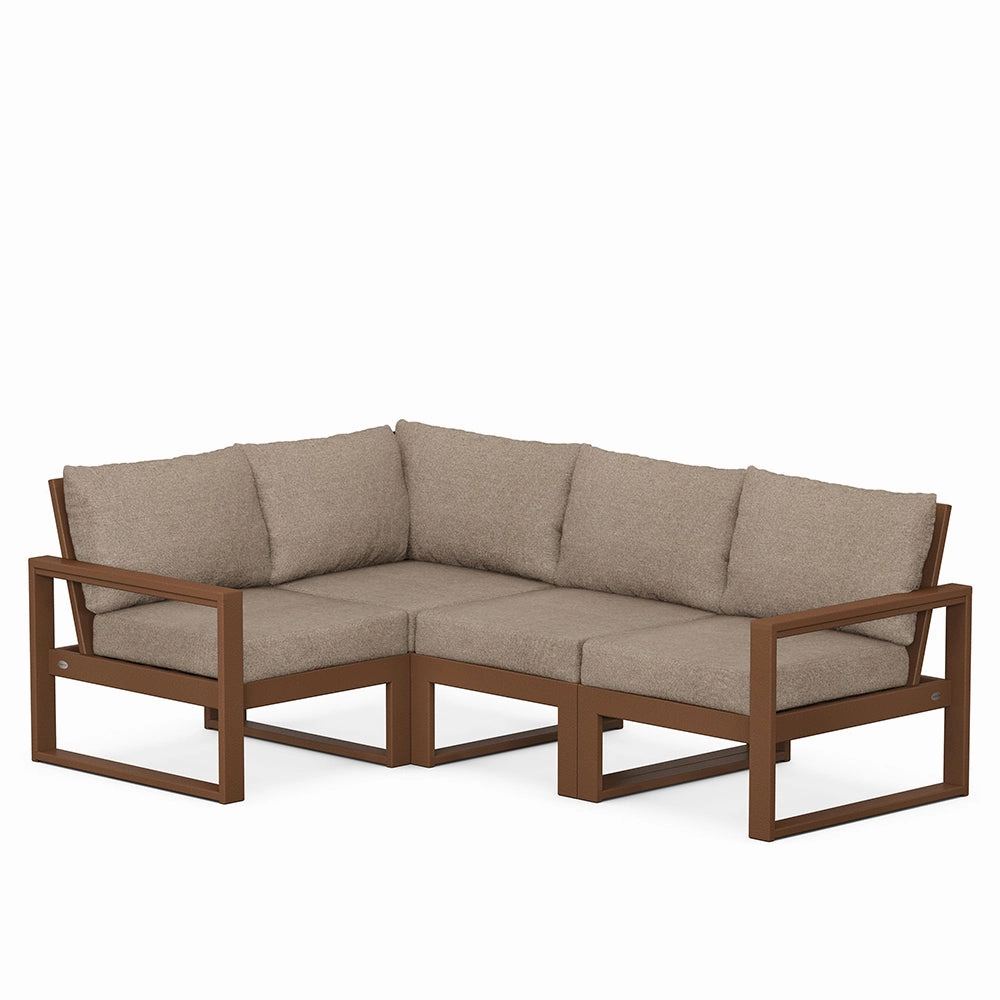 Edge 4-Piece Modular Deep Seating Set