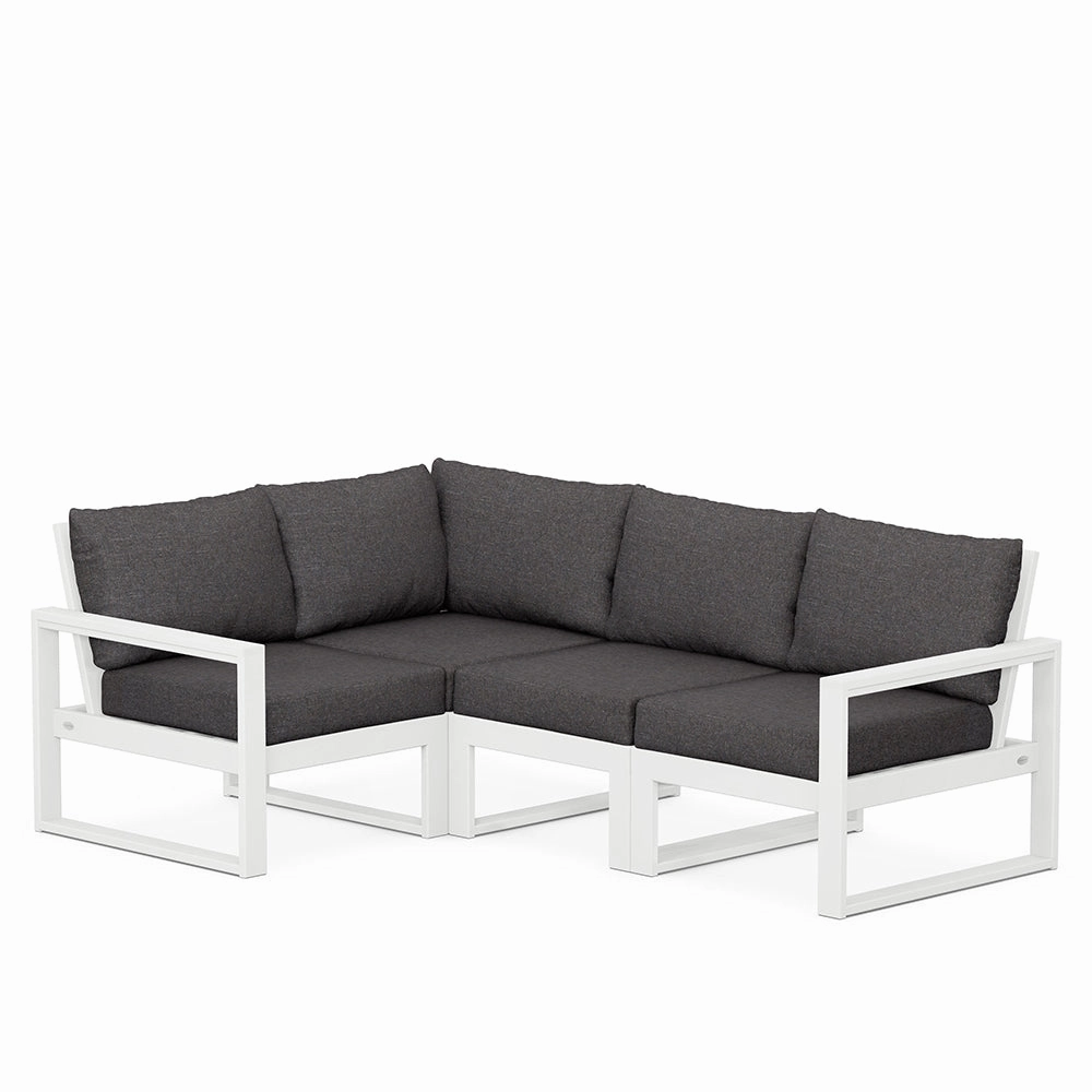 Edge 4-Piece Modular Deep Seating Set
