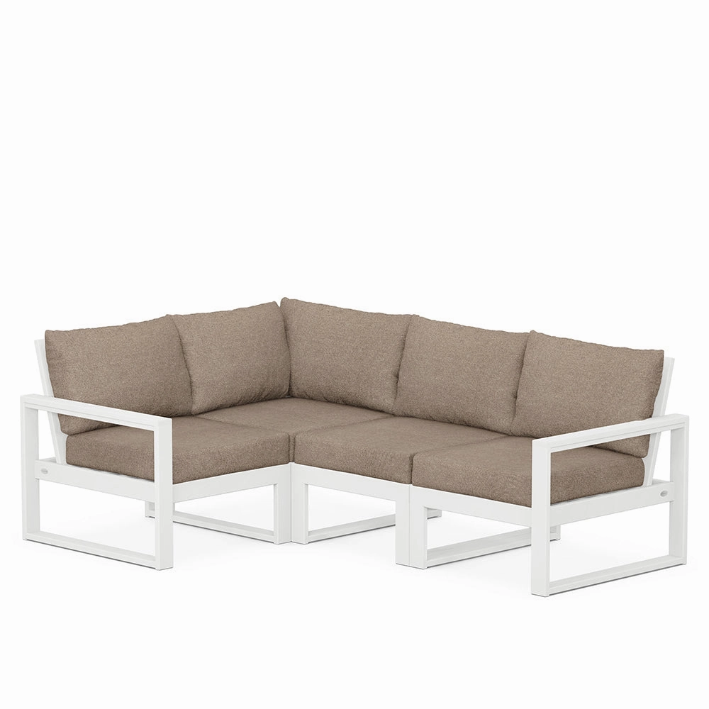 Edge 4-Piece Modular Deep Seating Set