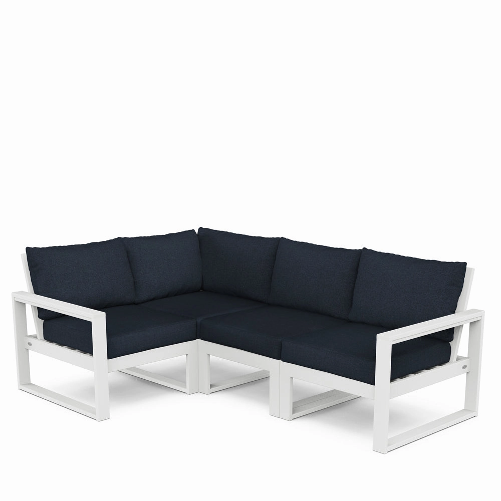 Edge 4-Piece Modular Deep Seating Set