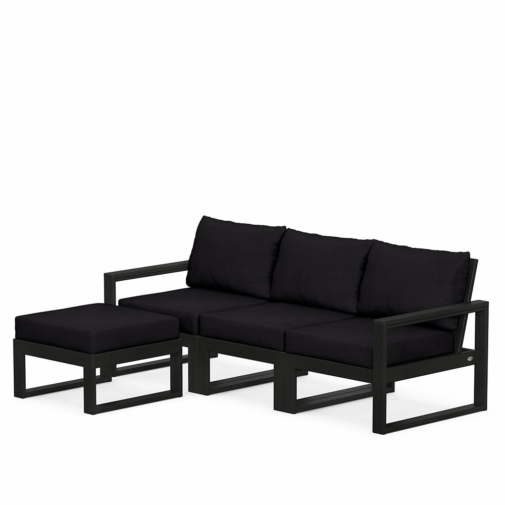 Edge 4-Piece Modular Deep Seating Set