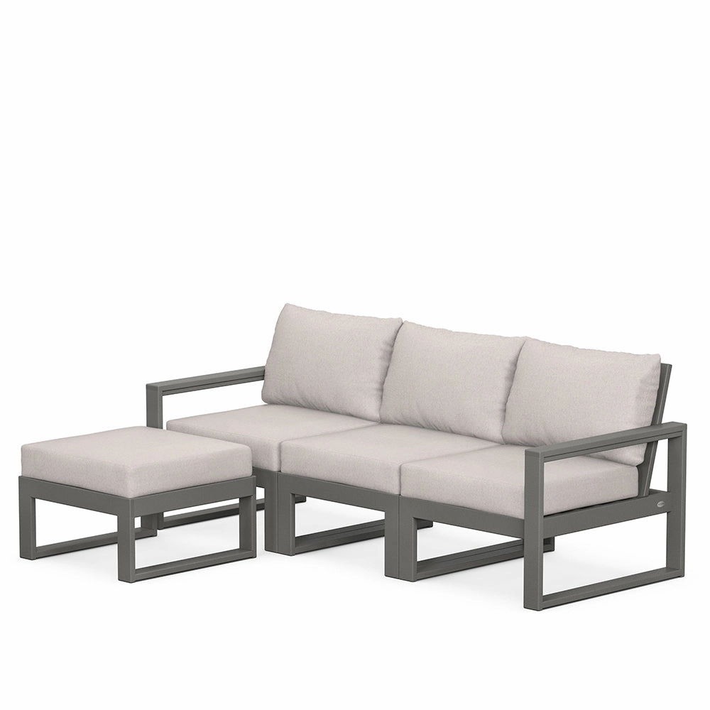 Edge 4-Piece Modular Deep Seating Set