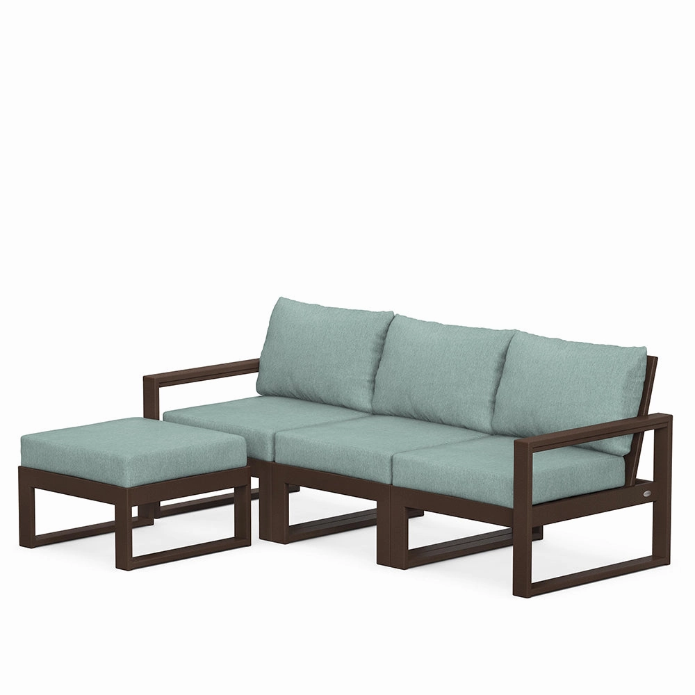 Edge 4-Piece Modular Deep Seating Set