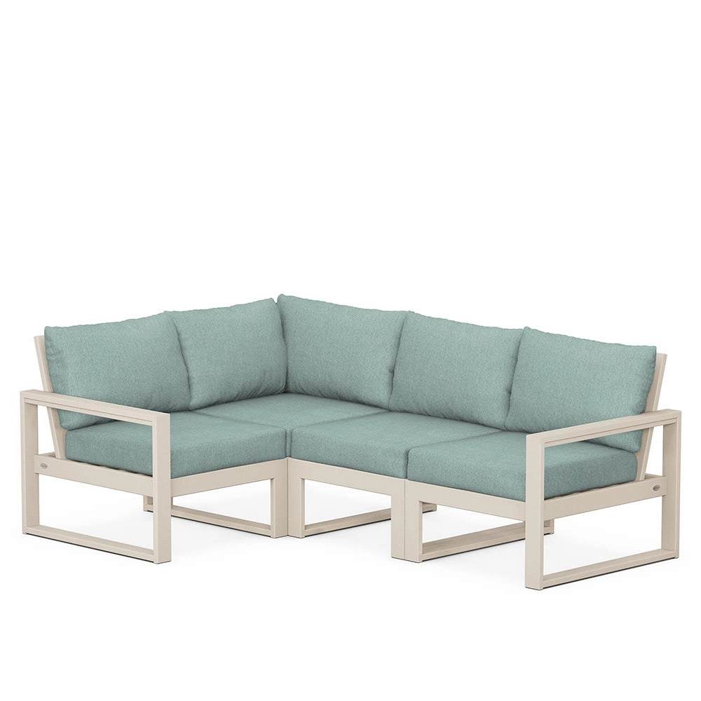 Edge 4-Piece Modular Deep Seating Set