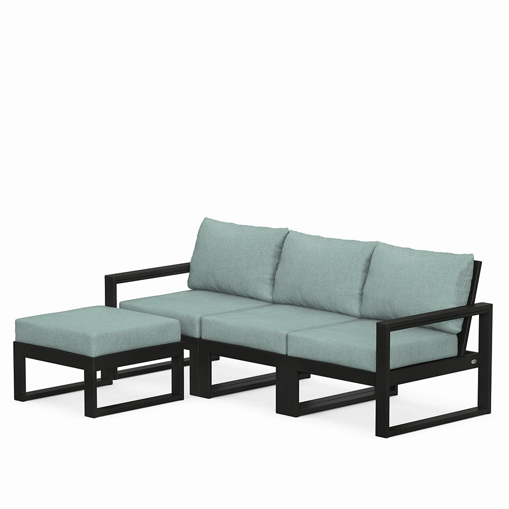 Edge 4-Piece Modular Deep Seating Set
