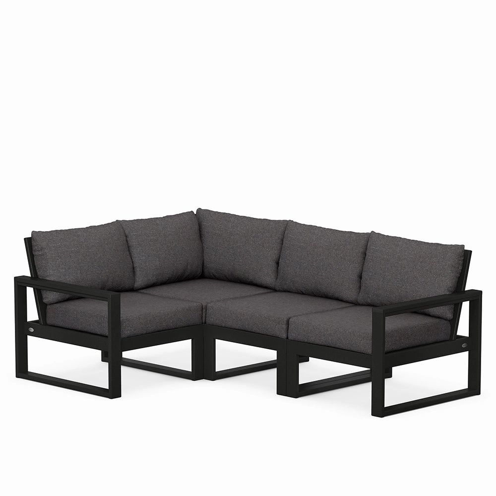 Edge 4-Piece Modular Deep Seating Set
