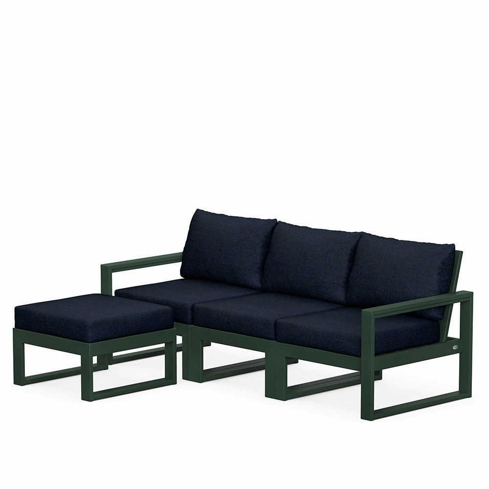 Edge 4-Piece Modular Deep Seating Set