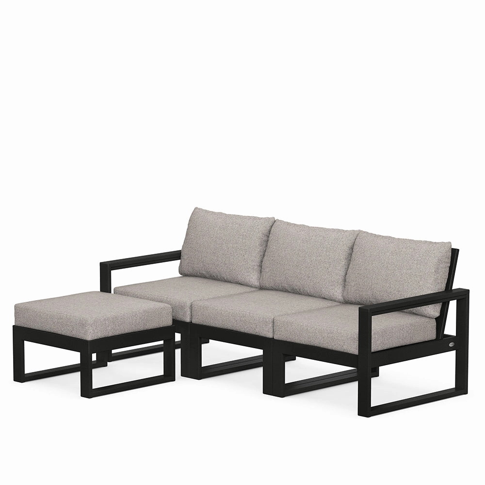 Edge 4-Piece Modular Deep Seating Set