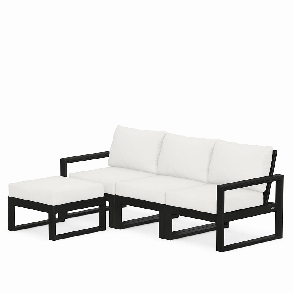 Edge 4-Piece Modular Deep Seating Set