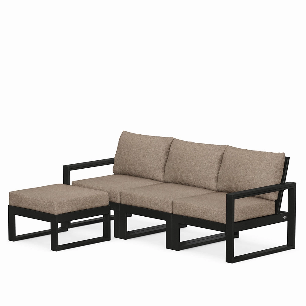 Edge 4-Piece Modular Deep Seating Set