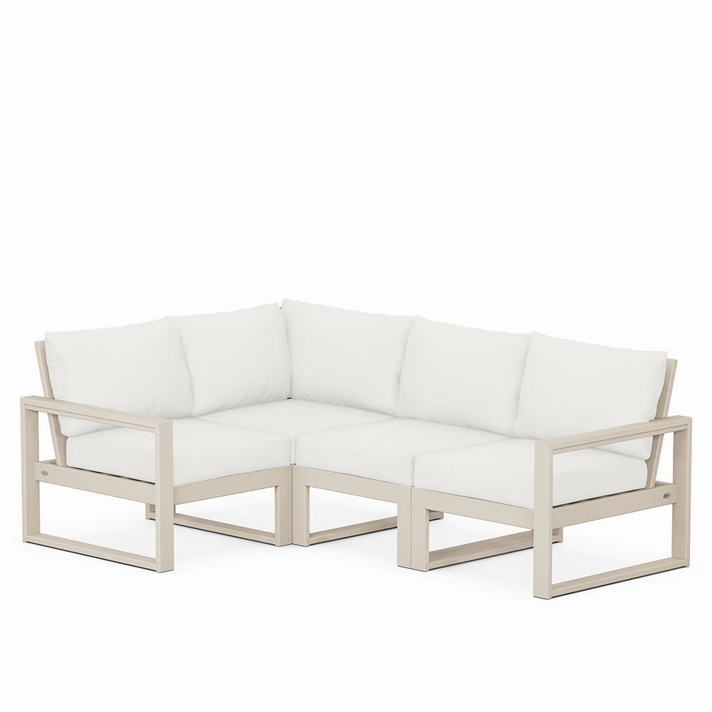 Edge 4-Piece Modular Deep Seating Set