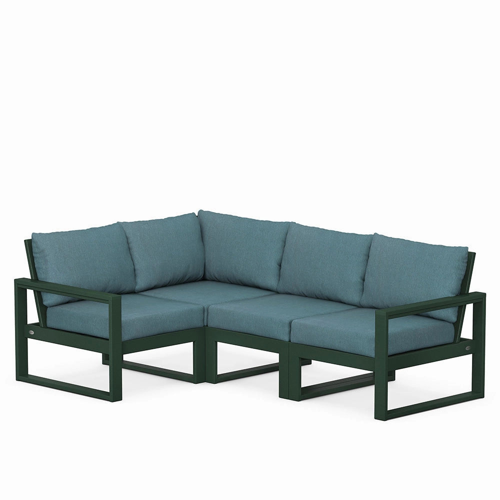 Edge 4-Piece Modular Deep Seating Set
