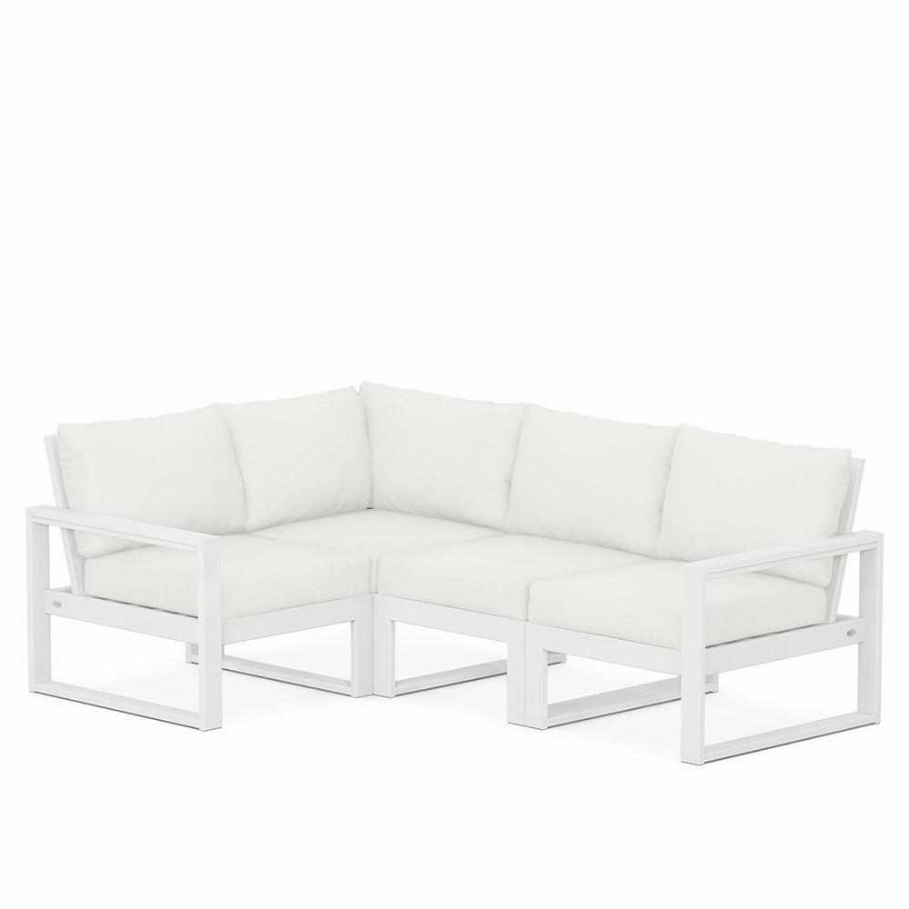 Edge 4-Piece Modular Deep Seating Set