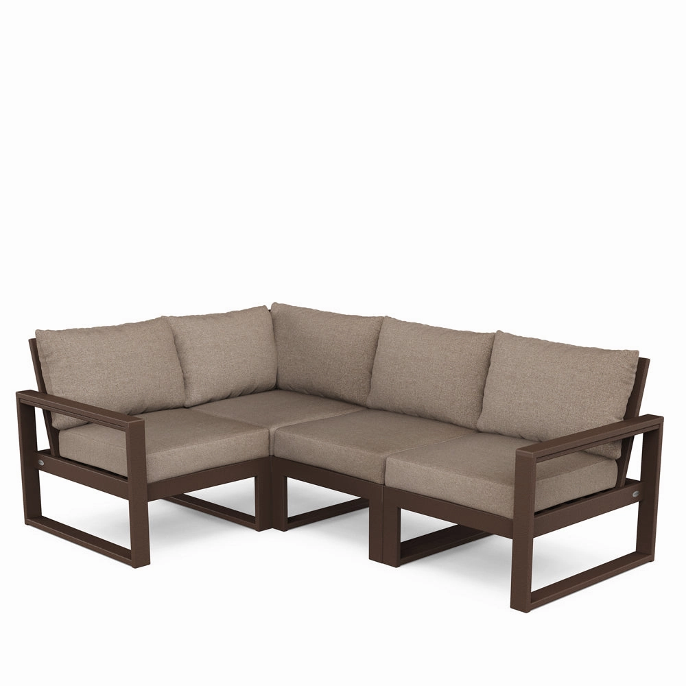 Edge 4-Piece Modular Deep Seating Set
