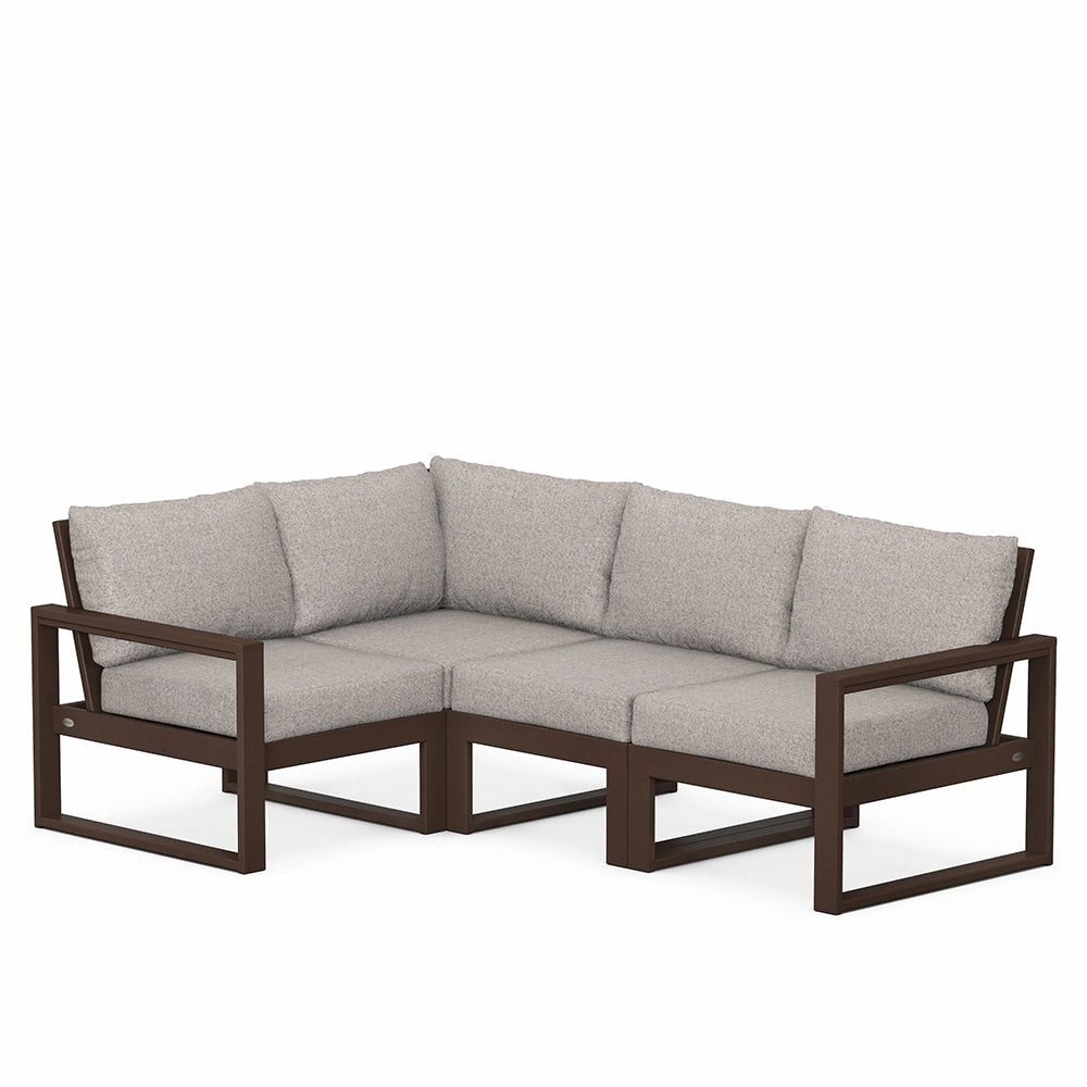Edge 4-Piece Modular Deep Seating Set