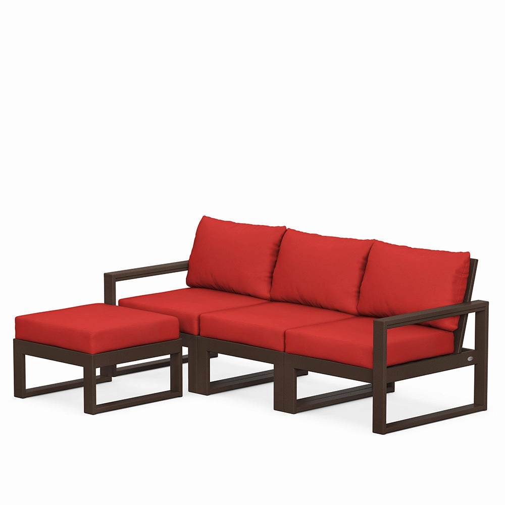 Edge 4-Piece Modular Deep Seating Set