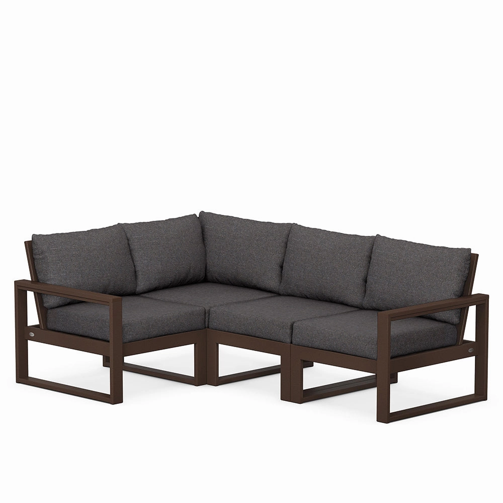 Edge 4-Piece Modular Deep Seating Set