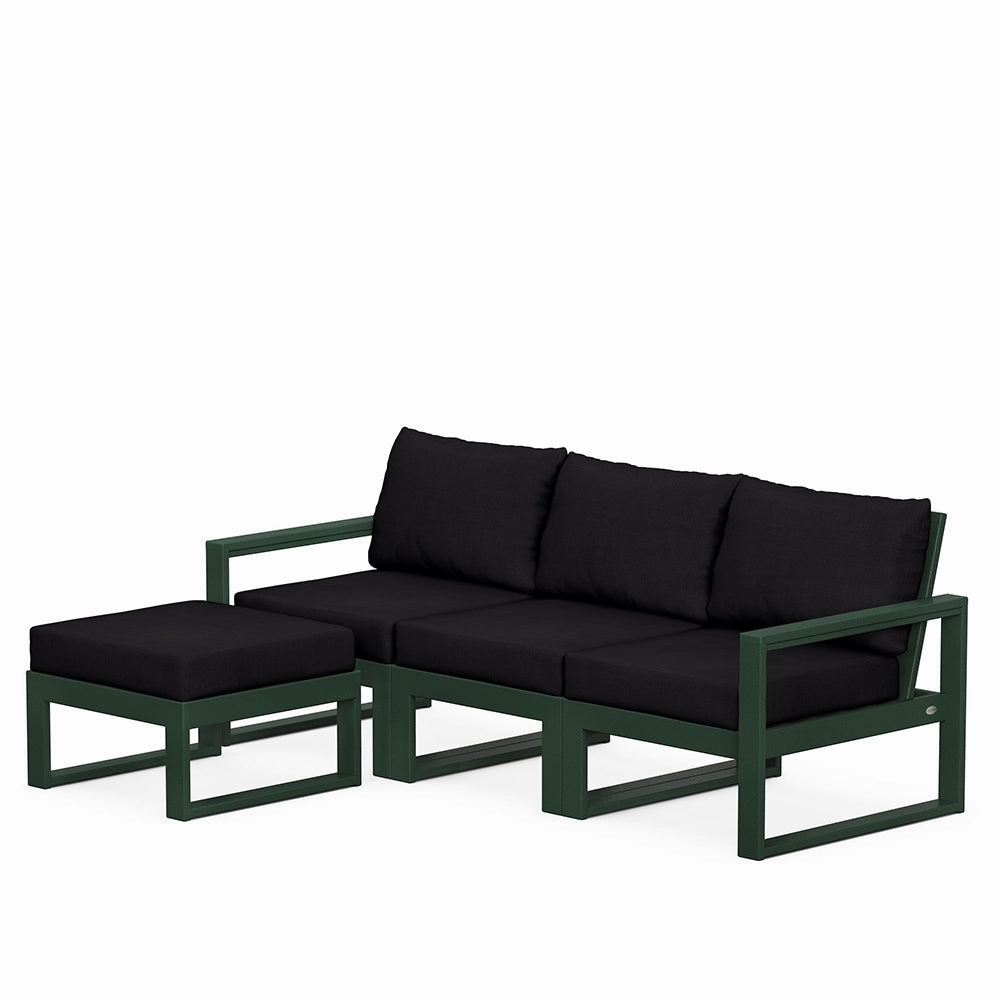 Edge 4-Piece Modular Deep Seating Set