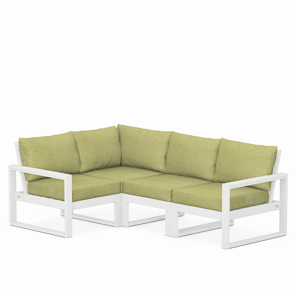 Edge 4-Piece Modular Deep Seating Set