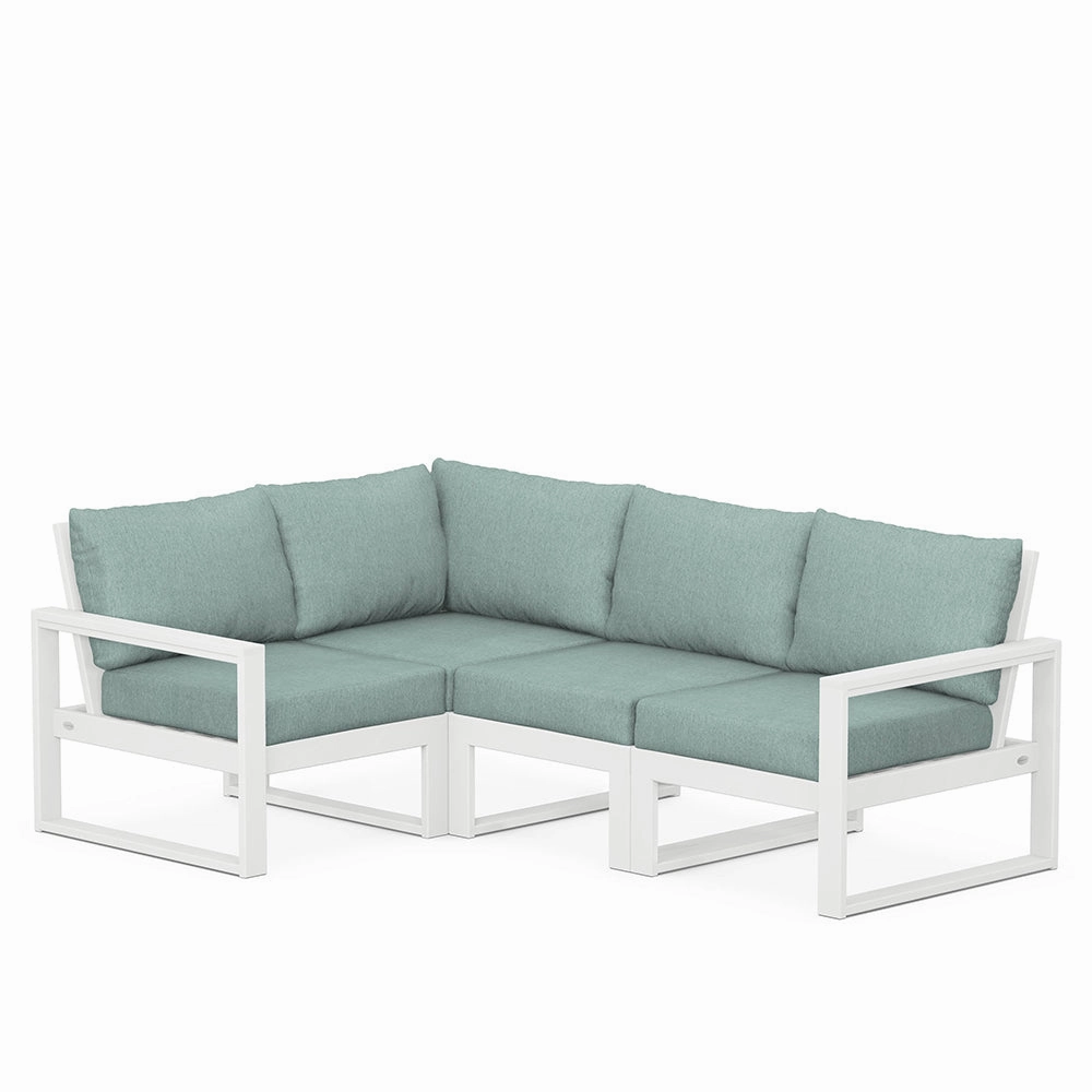Edge 4-Piece Modular Deep Seating Set