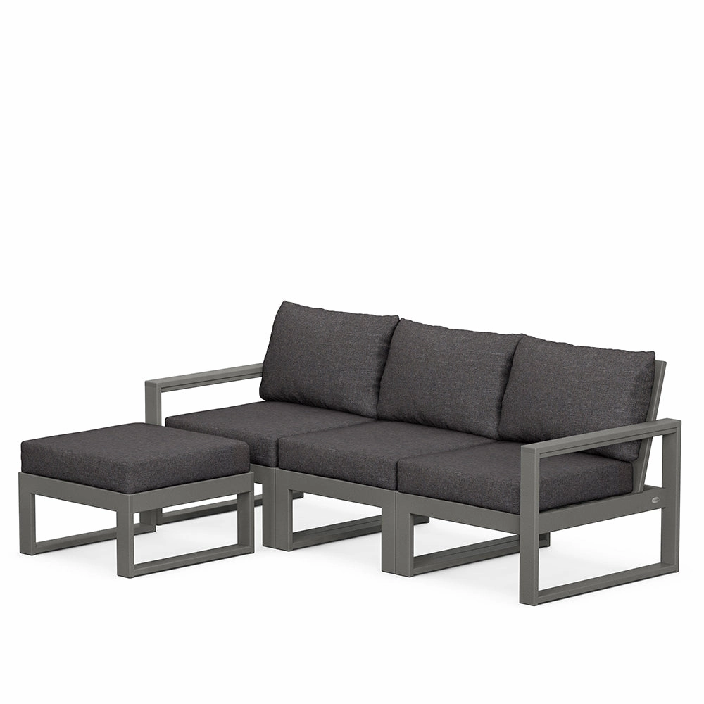 Edge 4-Piece Modular Deep Seating Set