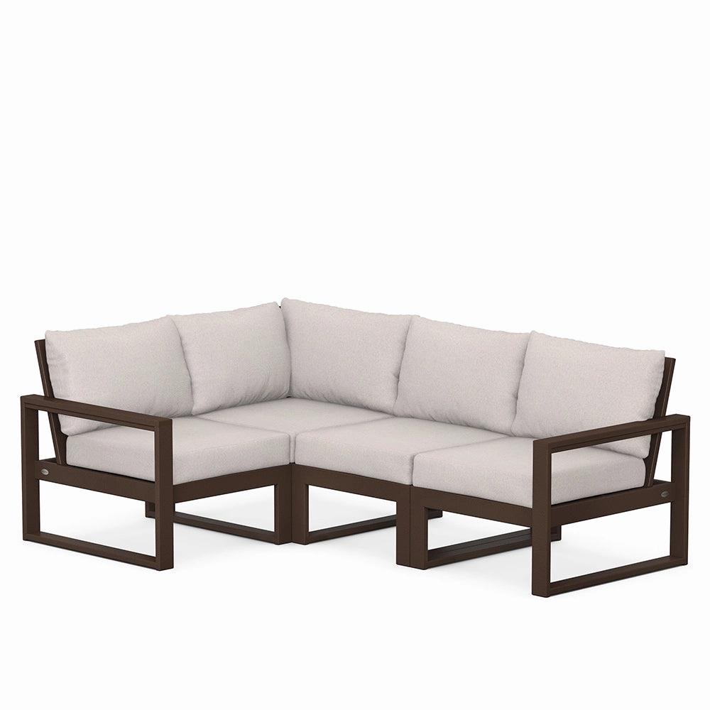 Edge 4-Piece Modular Deep Seating Set