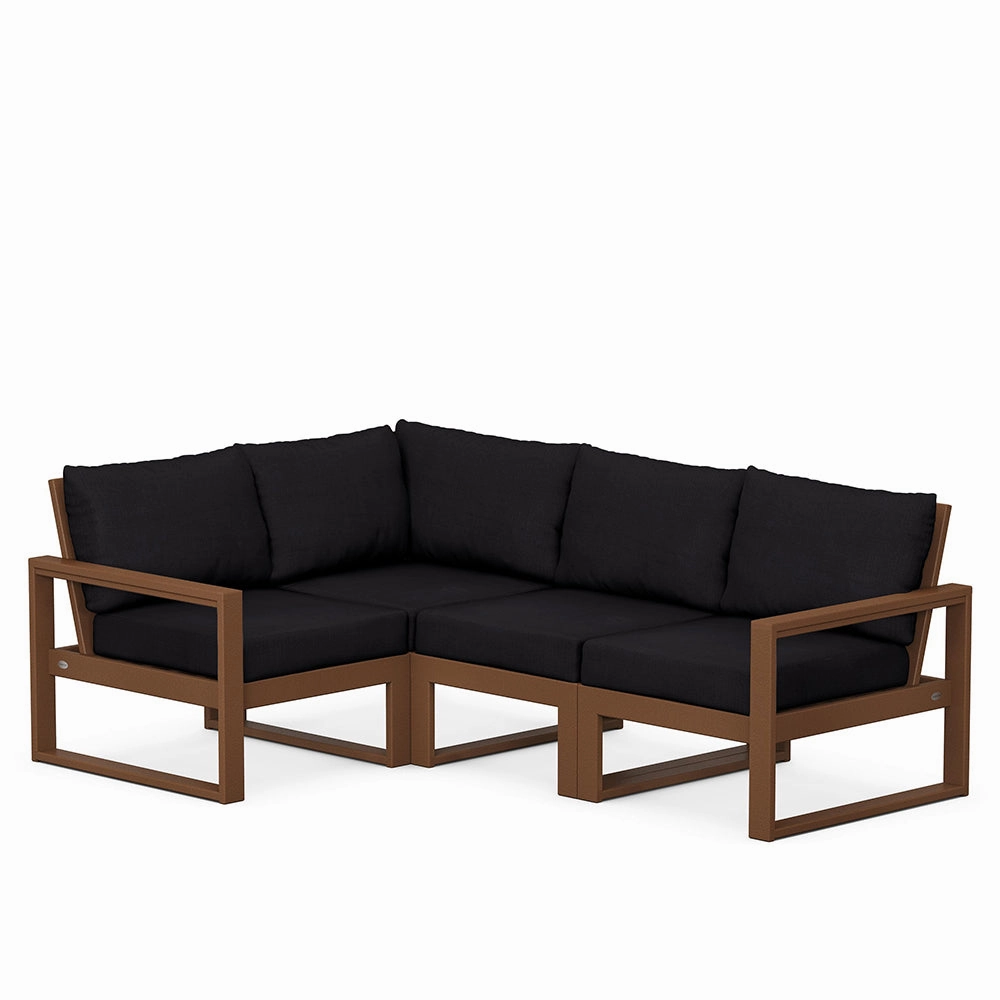 Edge 4-Piece Modular Deep Seating Set