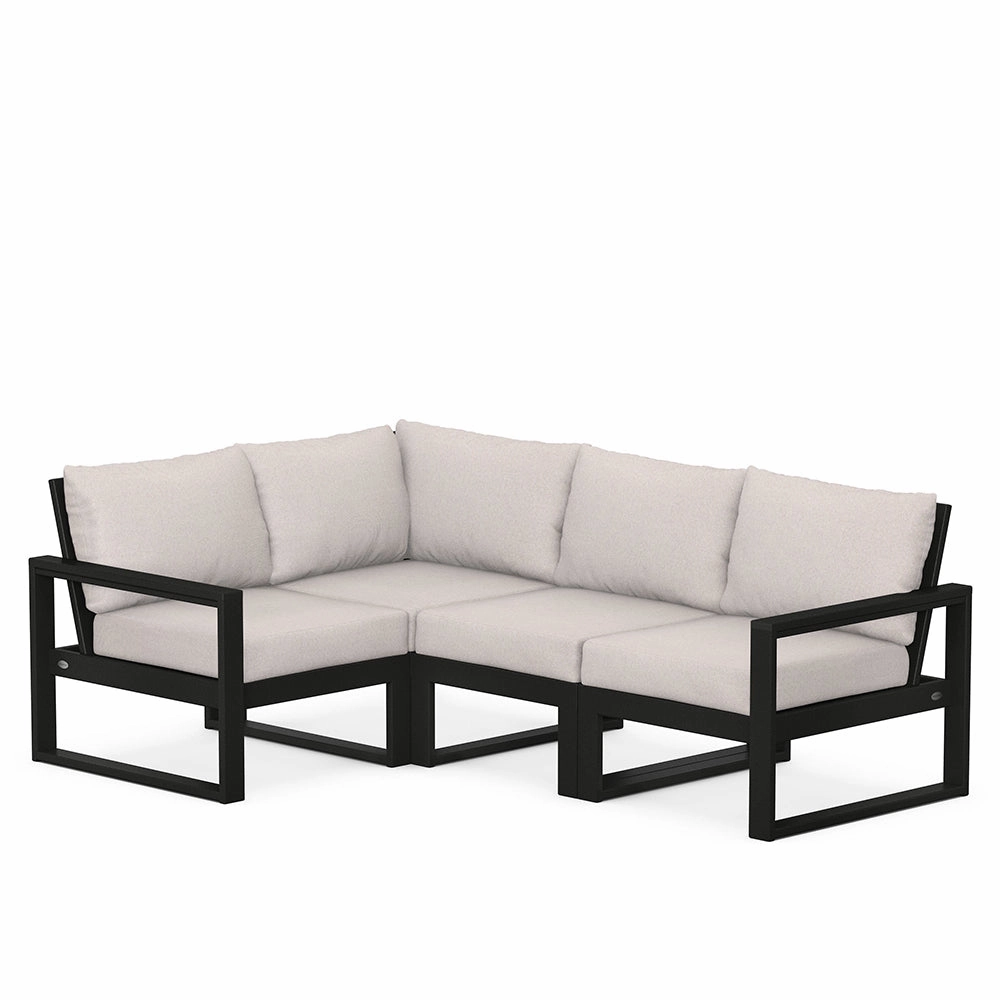 Edge 4-Piece Modular Deep Seating Set
