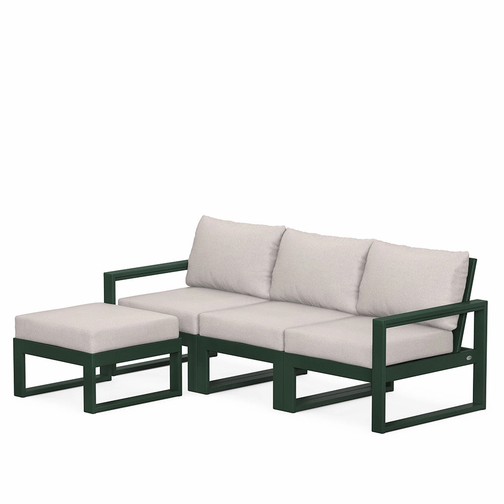 Edge 4-Piece Modular Deep Seating Set