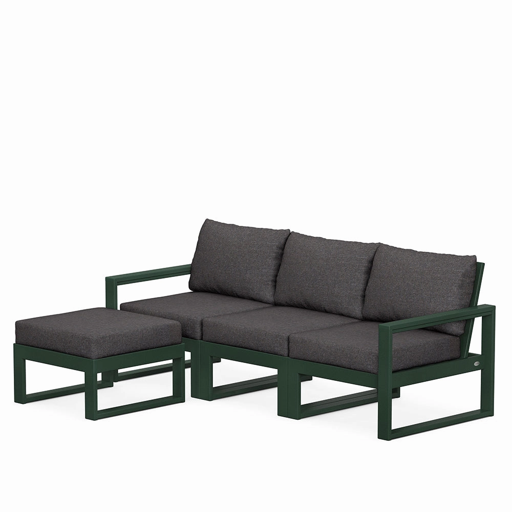 Edge 4-Piece Modular Deep Seating Set
