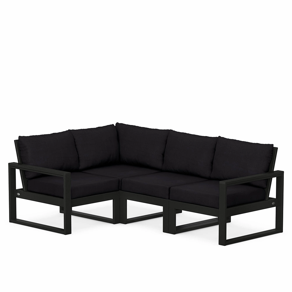 Edge 4-Piece Modular Deep Seating Set