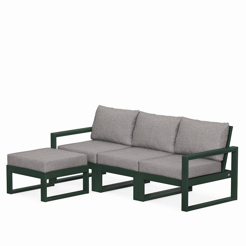 Edge 4-Piece Modular Deep Seating Set