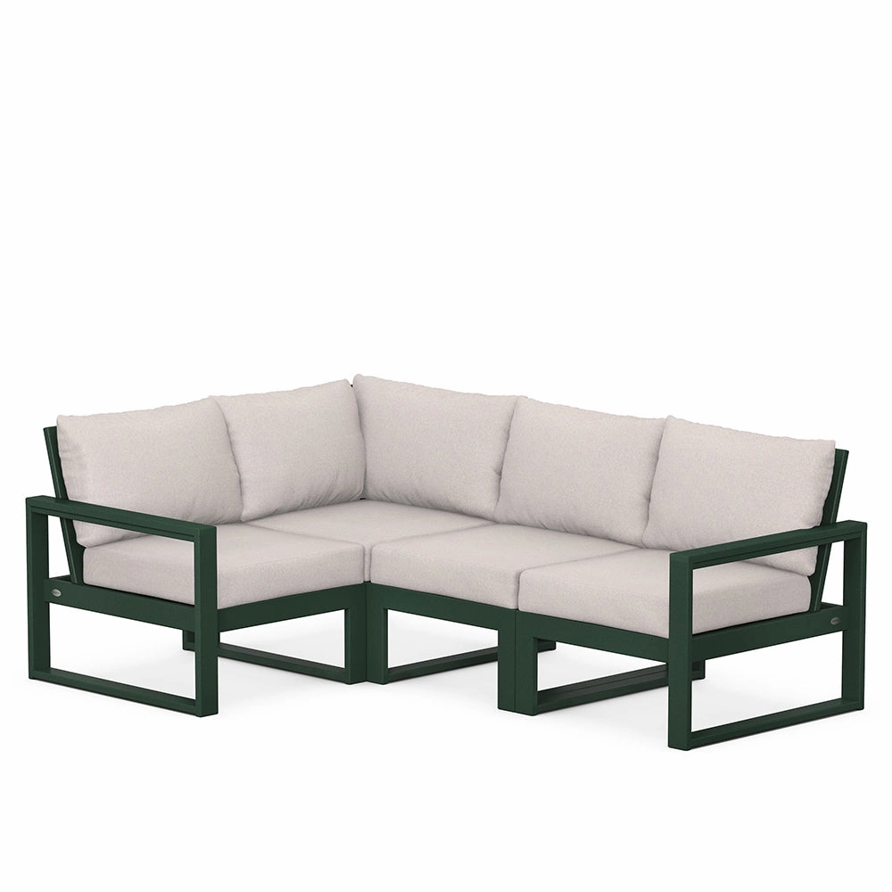 Edge 4-Piece Modular Deep Seating Set