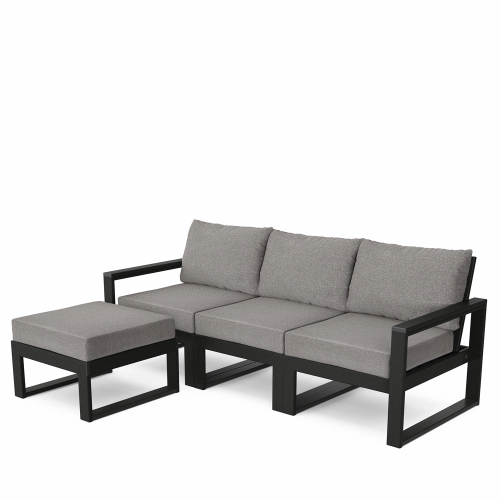 Edge 4-Piece Modular Deep Seating Set