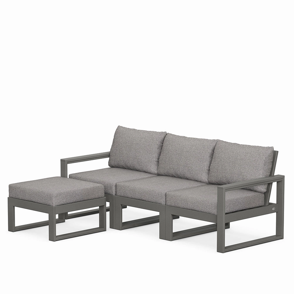 Edge 4-Piece Modular Deep Seating Set