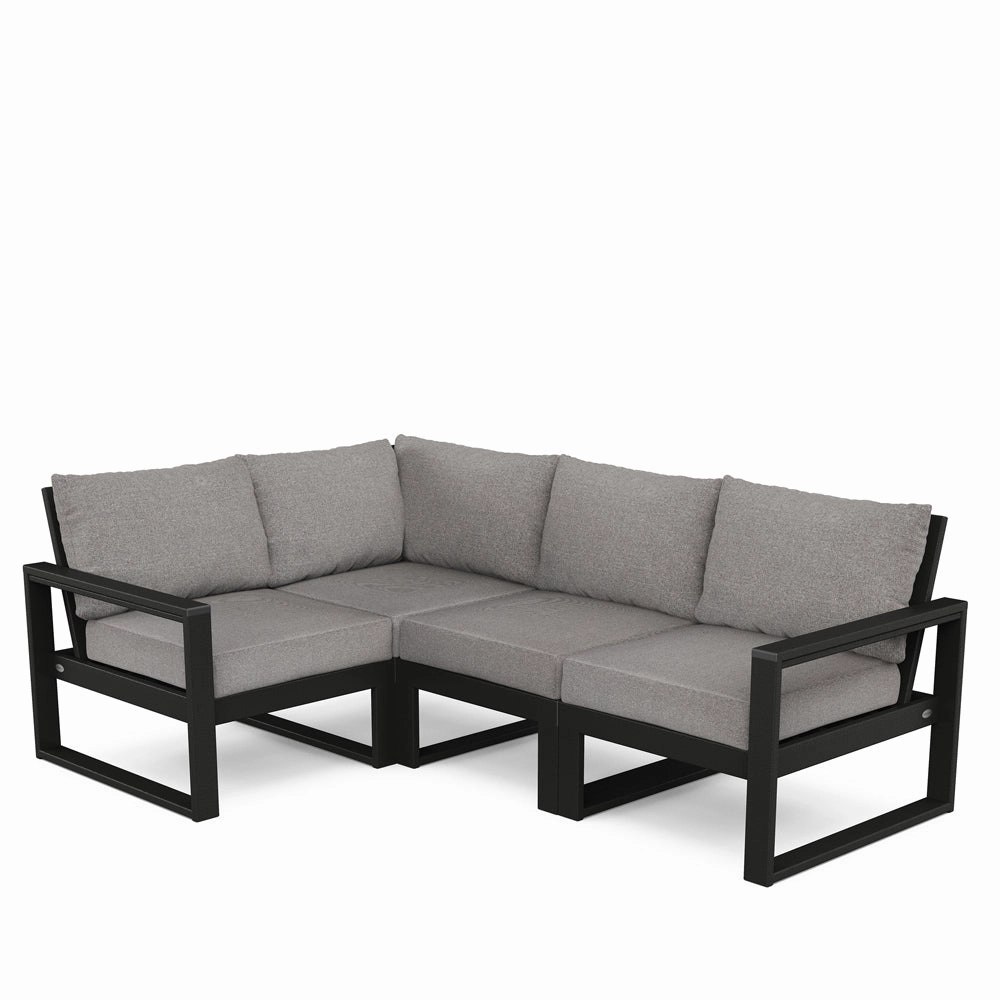 Edge 4-Piece Modular Deep Seating Set