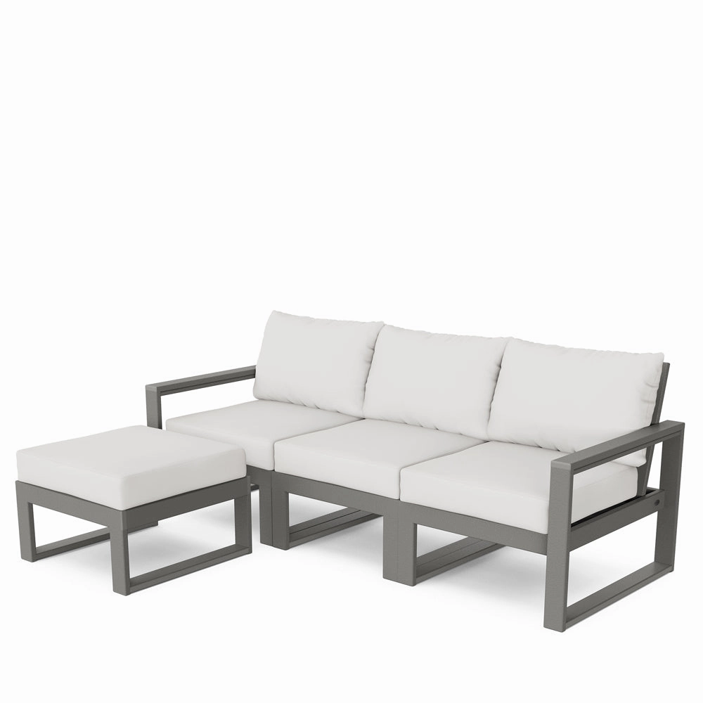 Edge 4-Piece Modular Deep Seating Set